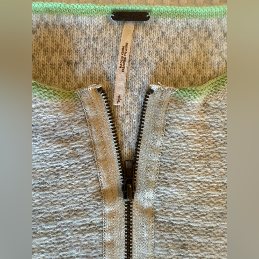 Free People Knit Dolman Sleeve Sweater Poncho Style SM - Picture 4 of 7